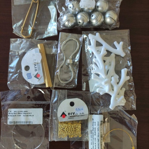 Jewelry materials new, assorted color set