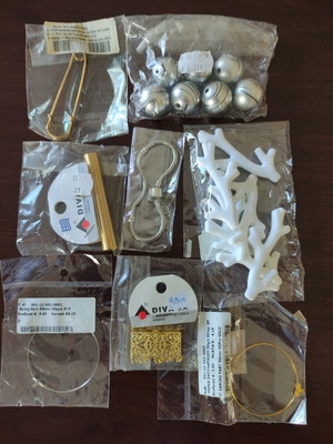 Jewelry materials new, assorted color set