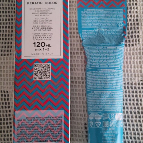 Faipa KC Keratin Color 12.00 Platino Naturale used, 30ml missing