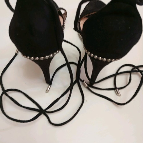 Black sandals size 41 new