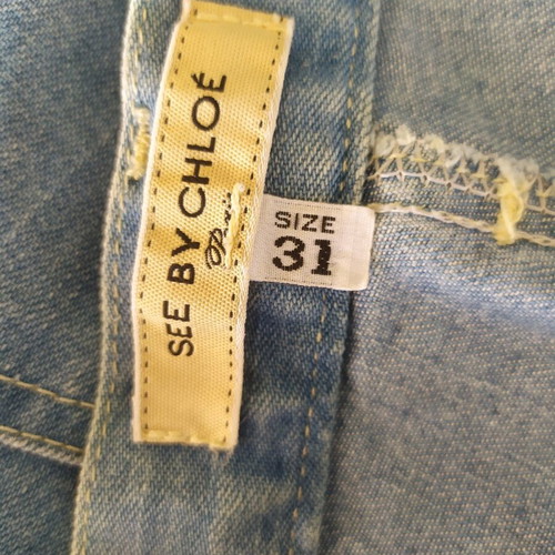 See by Chloé jeans like new, size 31, light blue