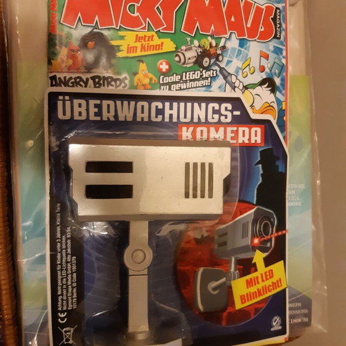 Mickey Maus Mouse 19 2016 sealed new German edition with gift