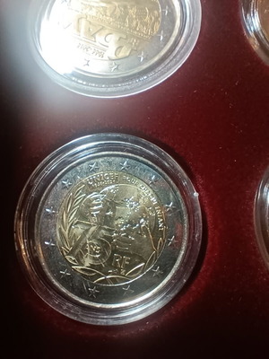 France 2 Euro 2021 UNICEF coin new in capsule