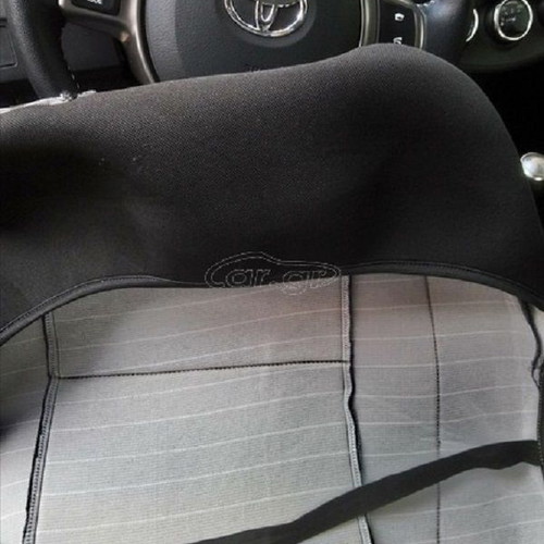 Front seat covers with headrests new, set of 2 pieces