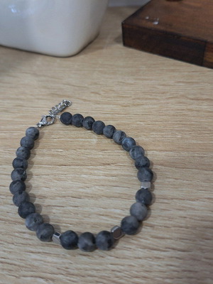 Χειροποίητο βραχιόλι αντρικό κατόπιν παραγγελίας από φυσικές πέτρες