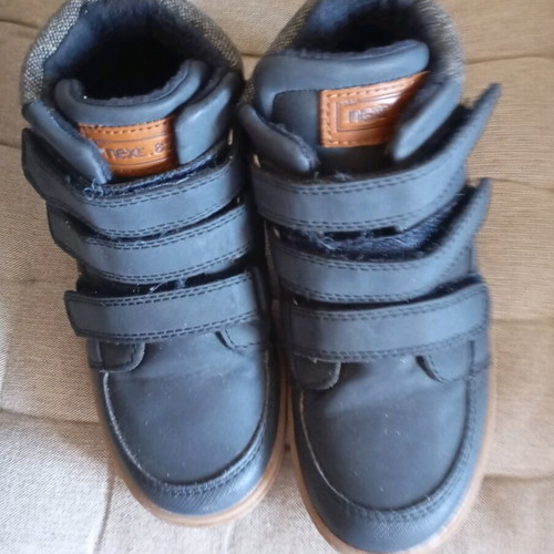 Next blue boys' boots used, size 32