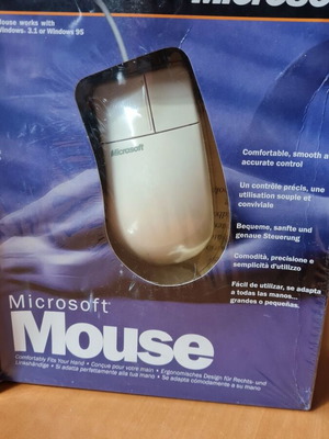 Microsoft Mouse Original sealed, compatible with Windows 3.1 & 95