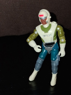 Hasbro GI Joe Dee-Jay φιγούρα 1989 μεταχειρισμένη με χαλαρή μέση
