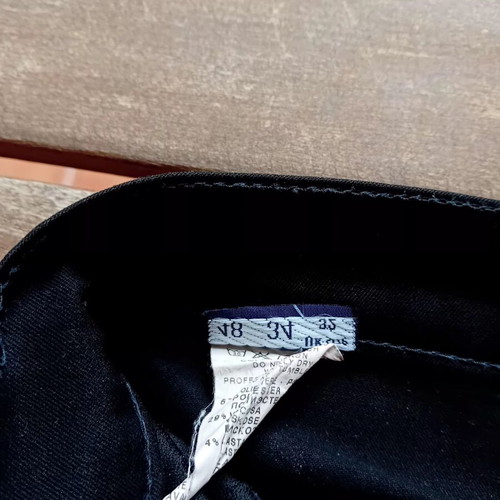 Trussardi office pants like new, straight fit, black, XS