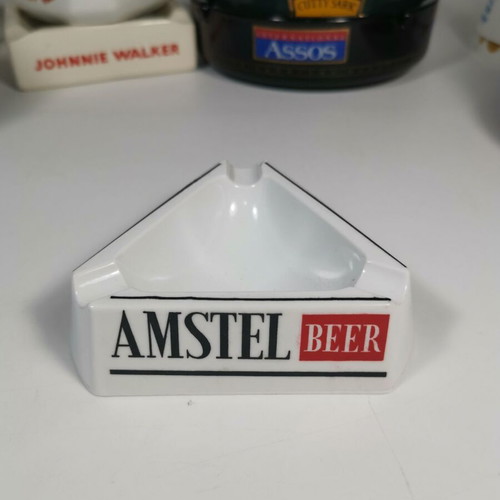Amstel beer plastic promotional ashtray used