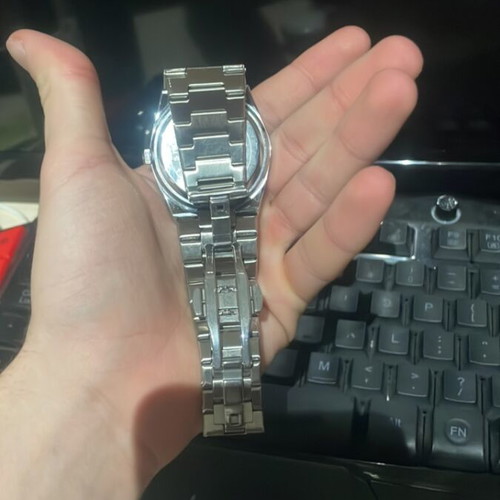 Poedagar watch like new, silver unisex