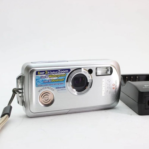 Pentax Optio WPi 6.0MP Waterproof Digital Camera like new, premium aluminum
