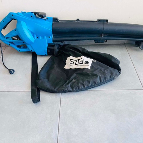 Güde GLS 3000 Vario electric leaf blower used, 3000W