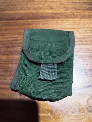 Molle pouch small, green, used general purpose