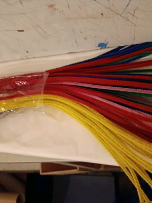 Craft supplies like new, colorful stock