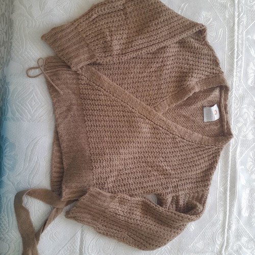 Wool Jacket used, brown, size XL