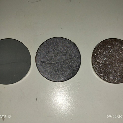 Sephora eyeshadows in gray shades like new