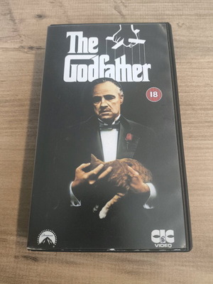 The Godfather VHS tape used, good condition