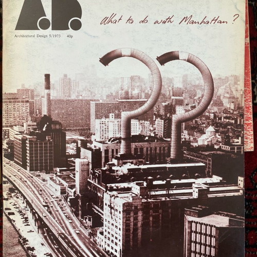 Architectural Design magazine collectible volumes like new 1973-1975