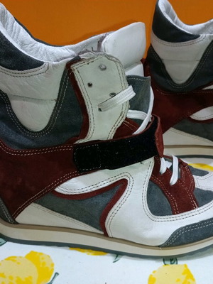 Кожени сникърси Elena Iachi Italy Isabel Marantz Style като ново, номер 41