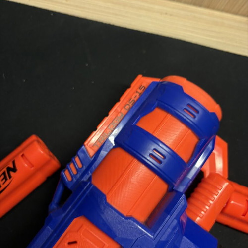 Nerf Trilogy DS-15 shotgun like new with 5 magazines