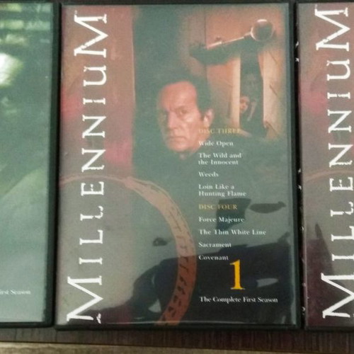 Millennium DVD used, complete first season with subtitles
