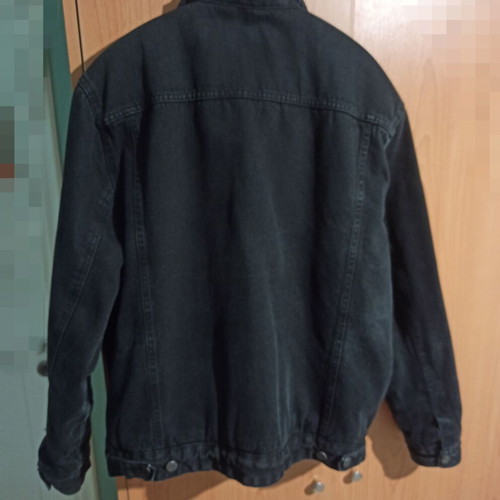 Men's jacket used, black, size L from Pull and Bear