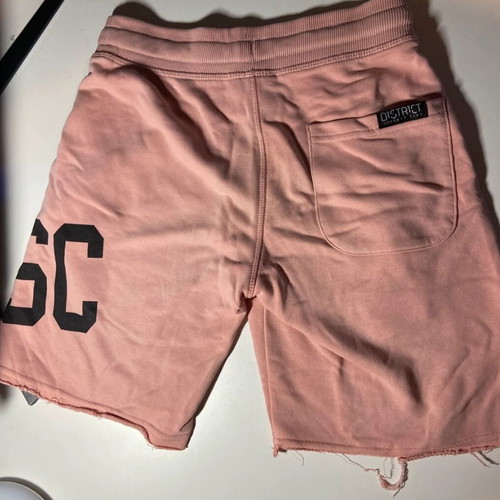 District75 kids bermuda shorts used, pink, size 134 cm