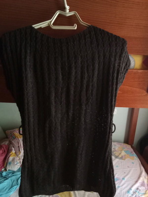 Winter dress brown short sleeve long used