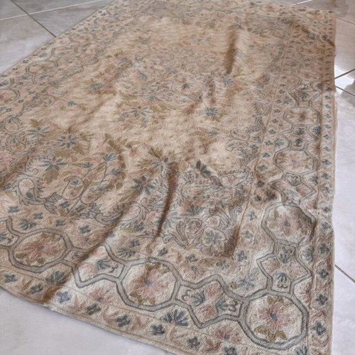 Cotton rug from India like new, 89 x 145 cm