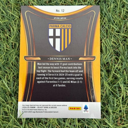 Panini Select Serie A 24/25 Dennis Man (Parma) new Unstoppable Rookie Card