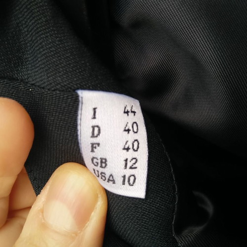 Moschino women's jacket used, black, size M