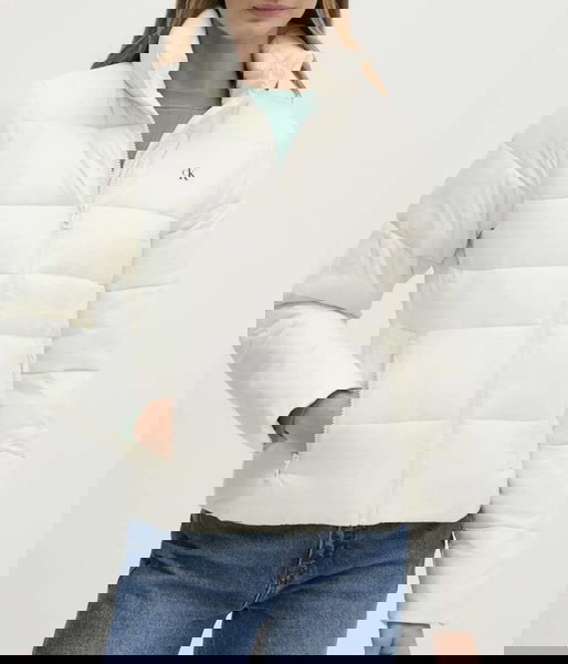 Calvin klein jeans μπουφάν λευκό νούμερο medium
