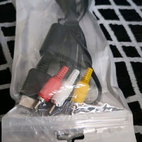 Audio/Video Cable for Ps1 and Ps2 New