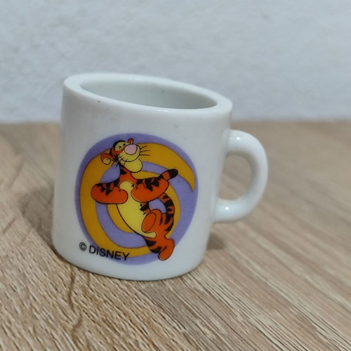 Porcelain miniature cup Disney Winnie The Pooh Tigger used