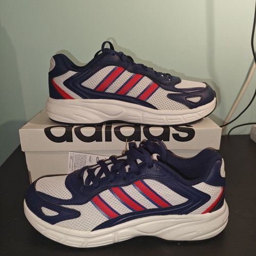 Adidas Eclyptix 2000 athletic shoes new, size 42, white multicolor