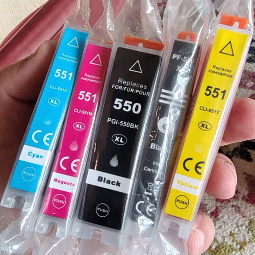 Canon PGI-550XL/CLI-551XL ink set new compatible
