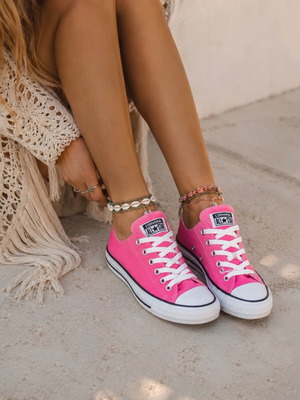 Converse All Star sneakers size 39 used, pink