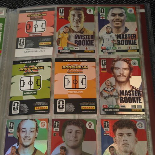 FIFA World Cup 2026 Adrenalyn XL Panini collection like new with official album