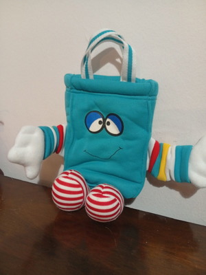 Tug & Tuggy collectible bag 1990 like new, 30 cm