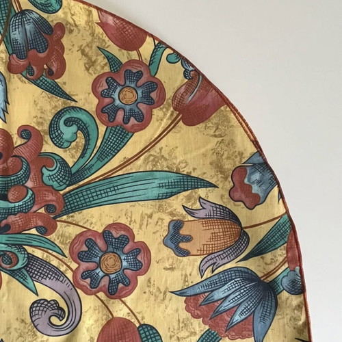 Tablecloth 100% cotton 240x310 cm new with rounded corners
