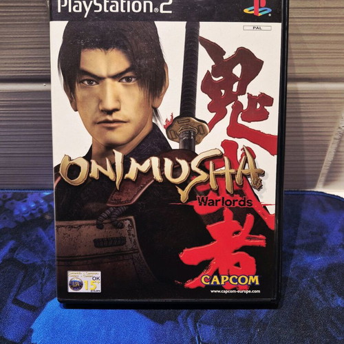 Onimusha PS2 game like new, black label, complete