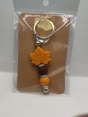 Handmade keychain with autumn theme new