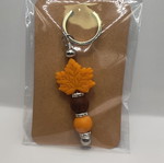 Handmade keychain with autumn theme new