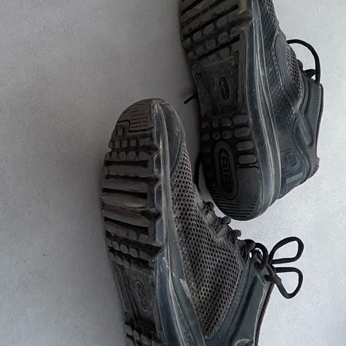 Nike sport shoes used, black size 42