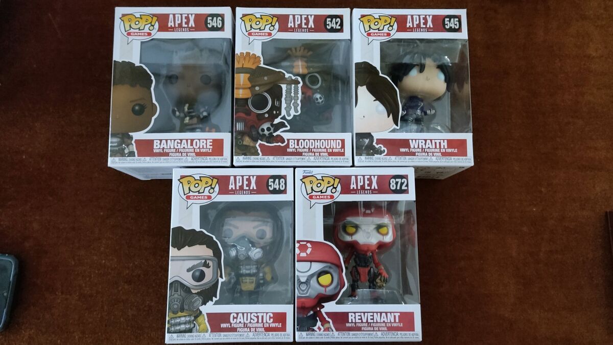 Apex Funko store Pop Bundle