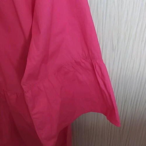 Esmara midi dress wide fit in fuchsia color like new, size large 42-44