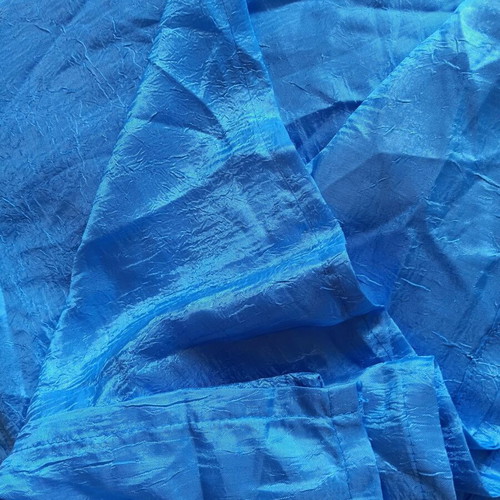 Curtain fabrics, pack of 2 pieces, blue