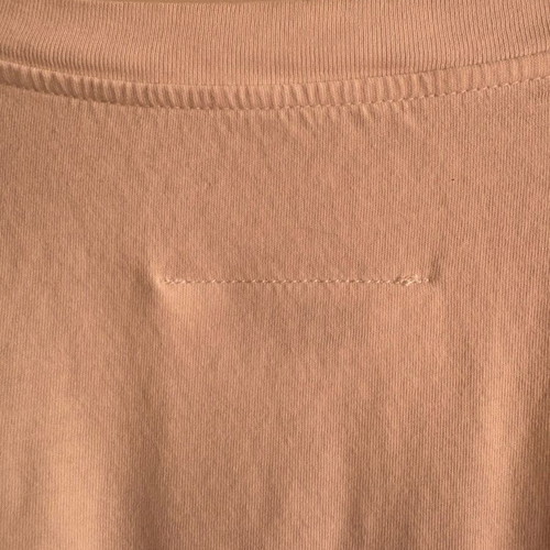 MM6 Printed T-shirt with lace sleeves like new, white