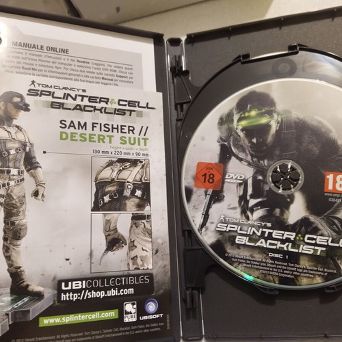 Splinter Cell Blacklist Ultimatum Edition PC like new